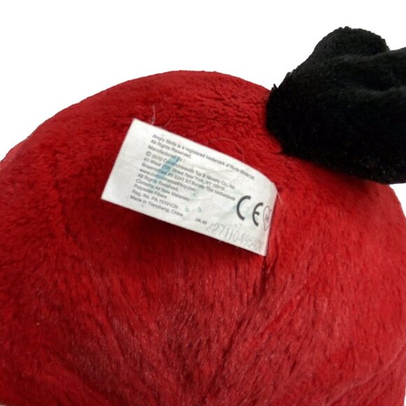 Commonwealth Angry Birds Red Bird 8" Plush Stuffed Animal 2010 Soft No Sound - Picture 6 of 7